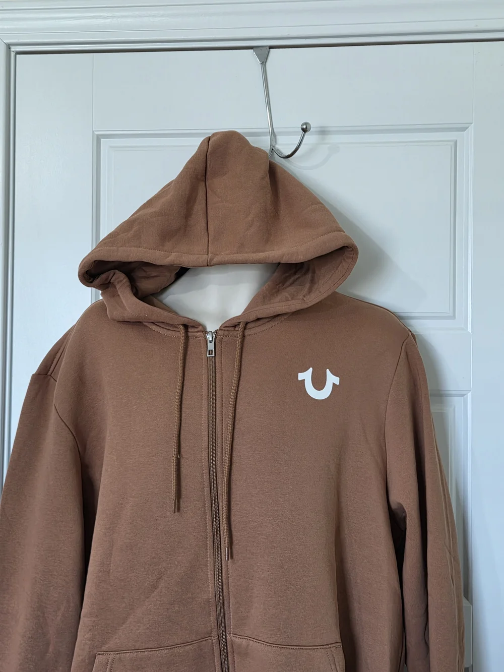 Men's True Religion Oversize TR Buddha Zip Hoodie Size XL NWT